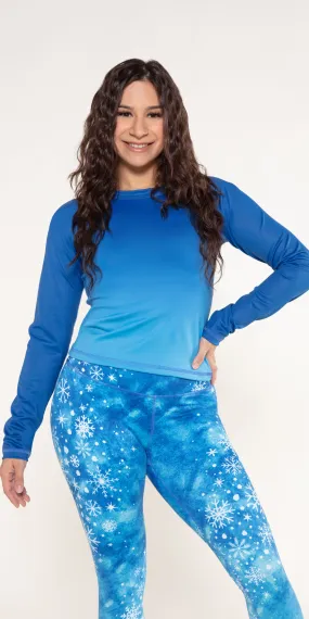 Icy Ombre - Long-Sleeve Rashguard