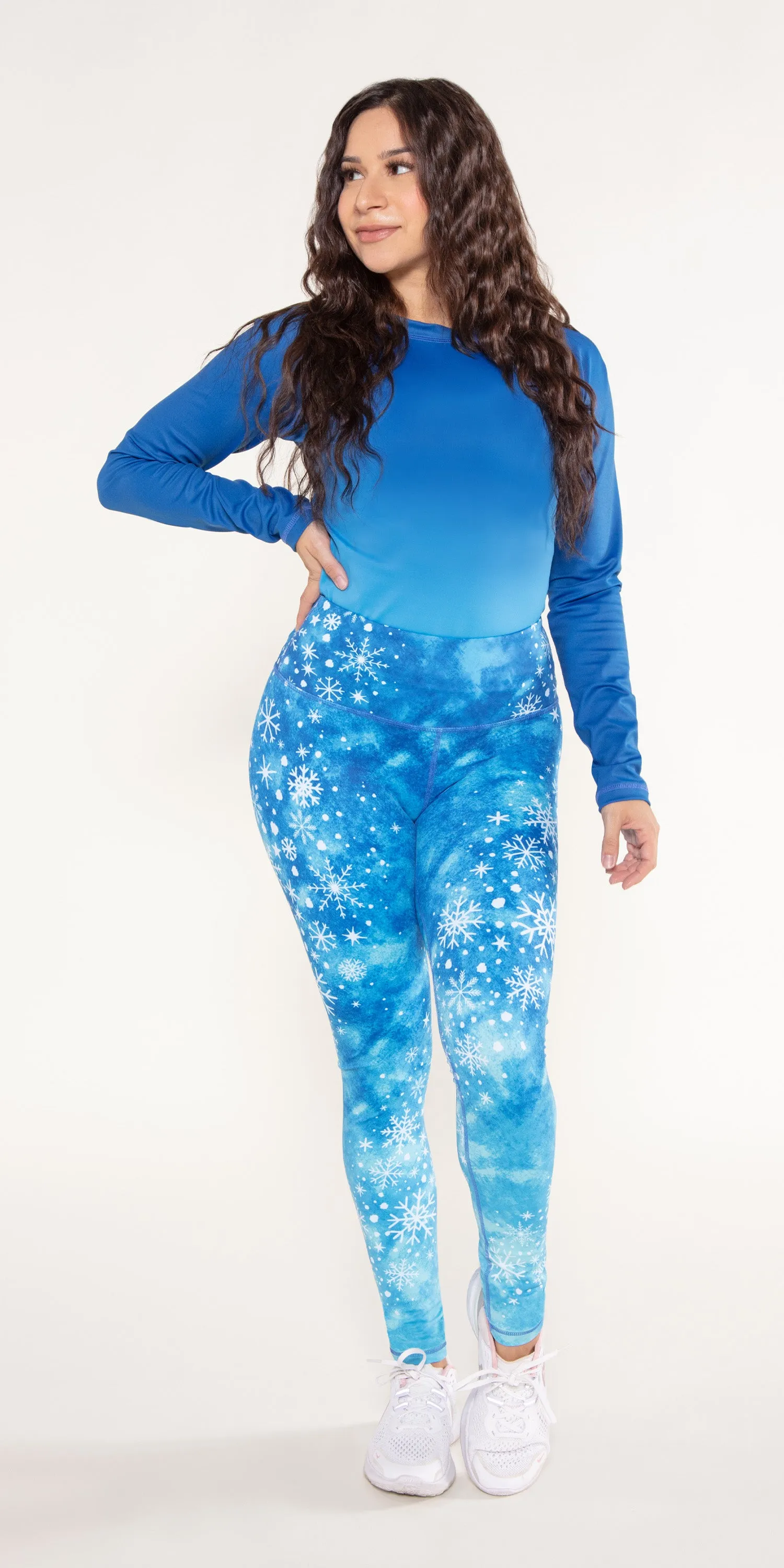 Icy Ombre - Long-Sleeve Rashguard