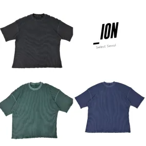 IONSEOUL  |Unisex Street Style Plain T-Shirts