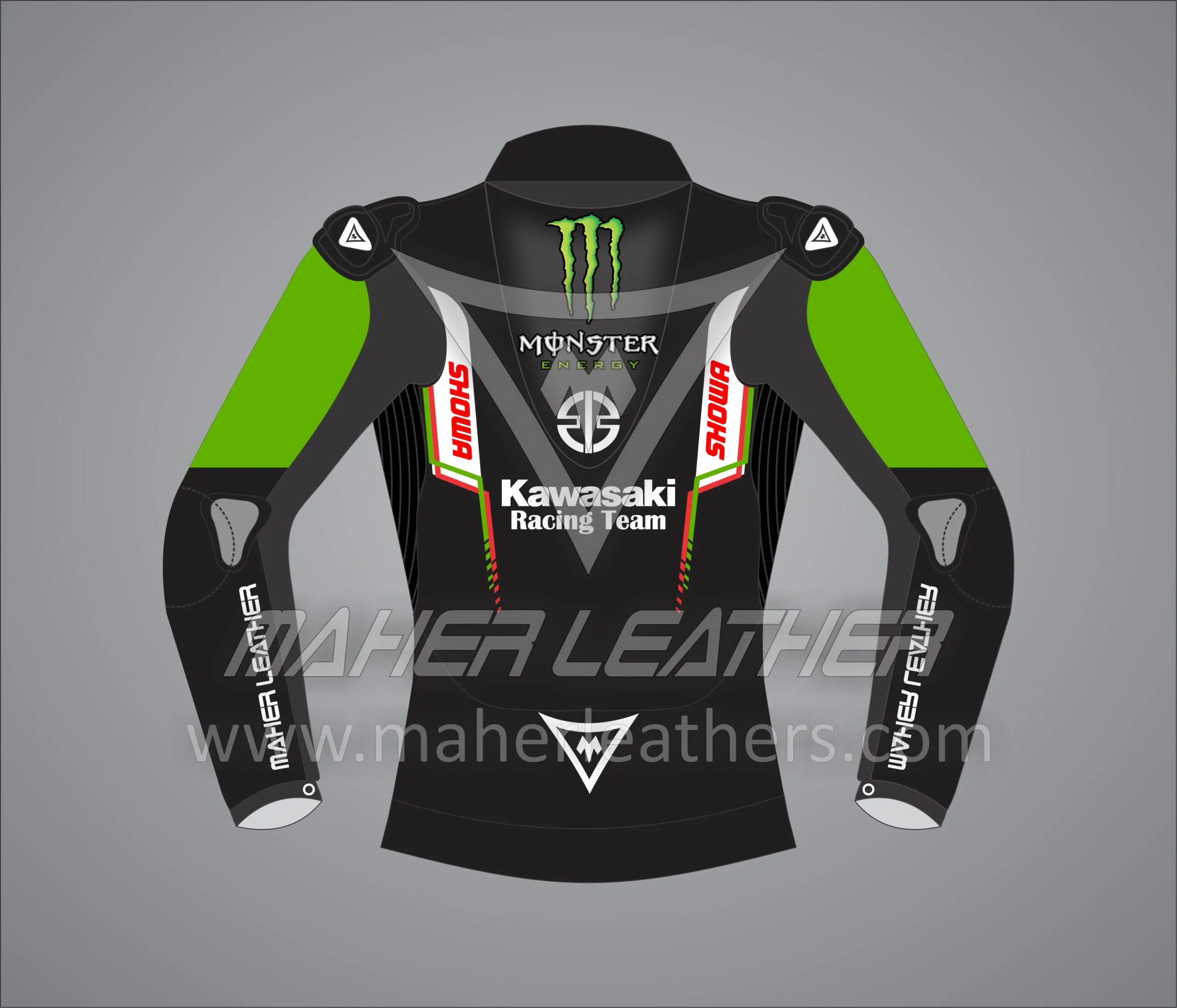 Jonathan Rea Kawasaki SBK Racing Motorcycle Jacket 2023