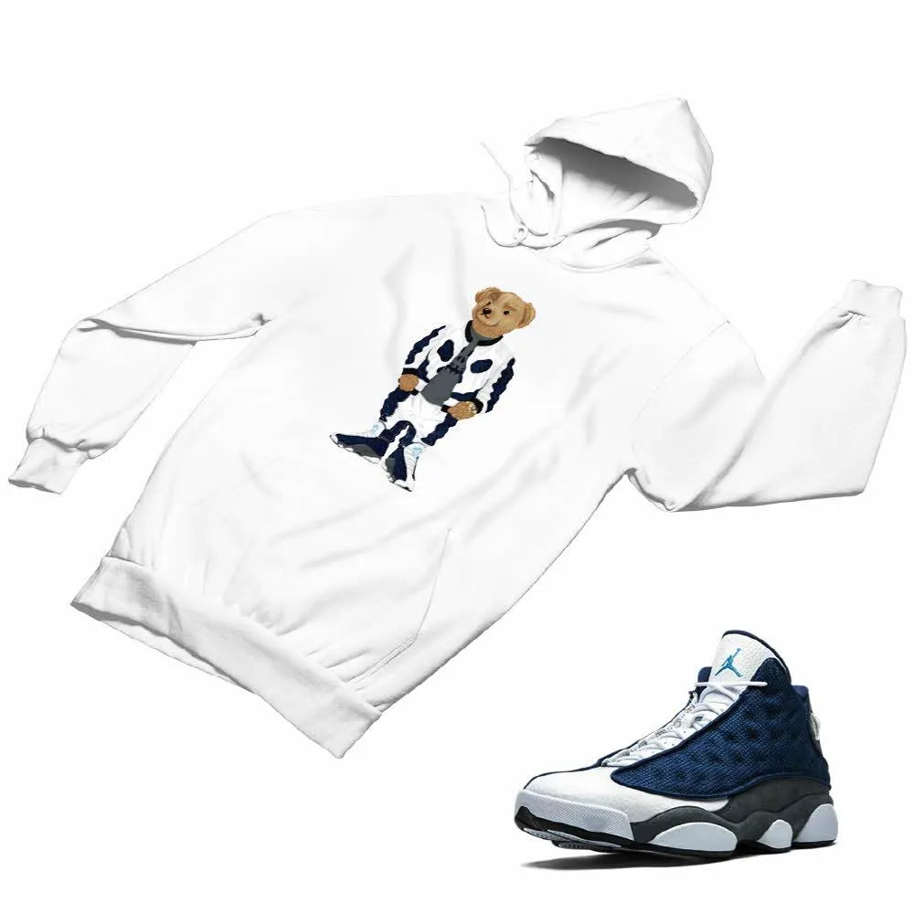 Jordan 13 flint grey Matching Custom Designed Hoodies JD 13-18-10