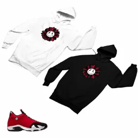 Jordan 14 Retro Gym Red Matching Custom Designed Hoodies JD 14-7-1