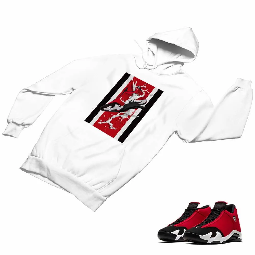 Jordan 14 Retro Gym Red Matching Custom Designed Hoodies JD 14-7-20