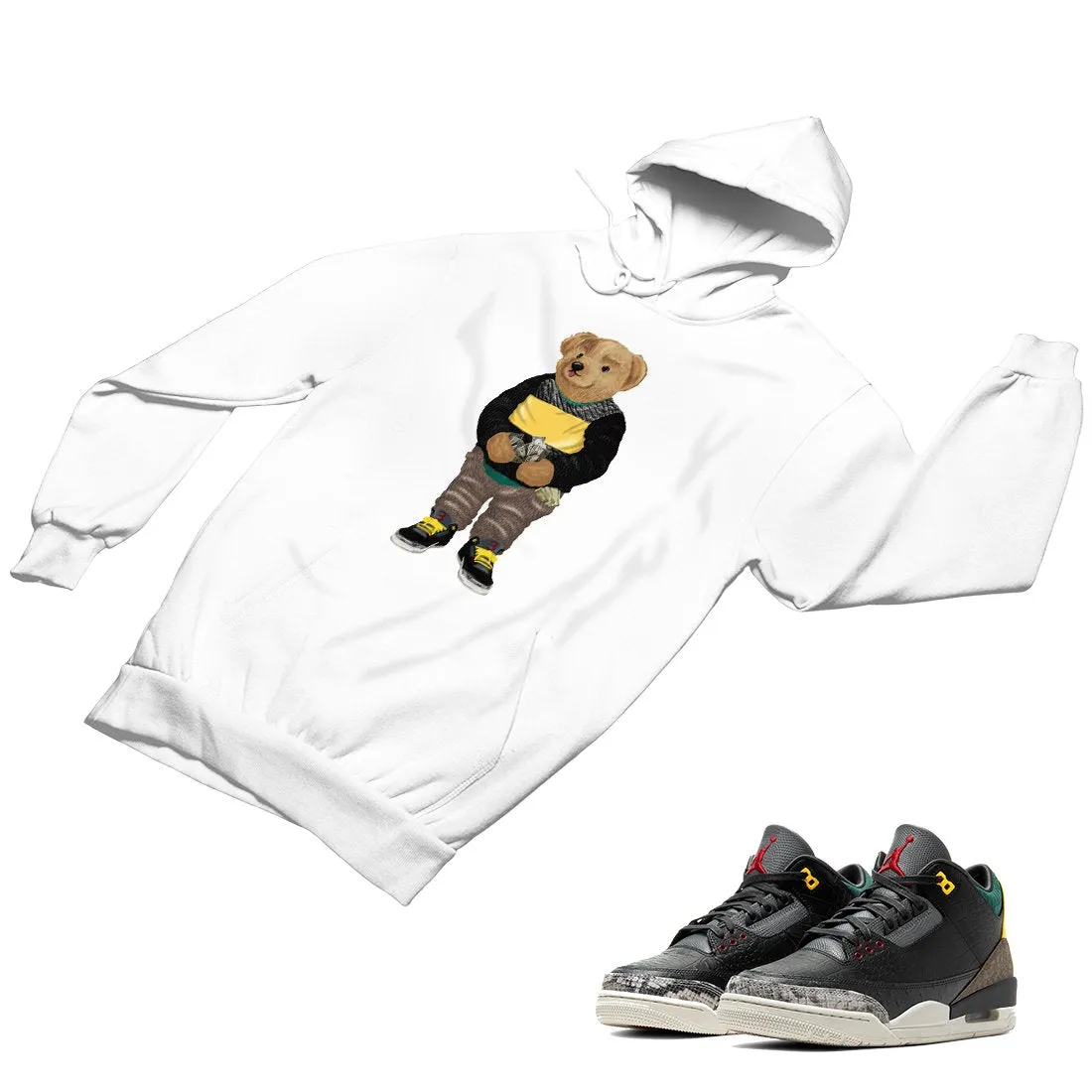 Jordan 3 Animal Matching Custom Designed Hoodies JD 3-11-15