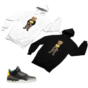 Jordan 3 Animal Matching Custom Designed Hoodies JD 3-11-15