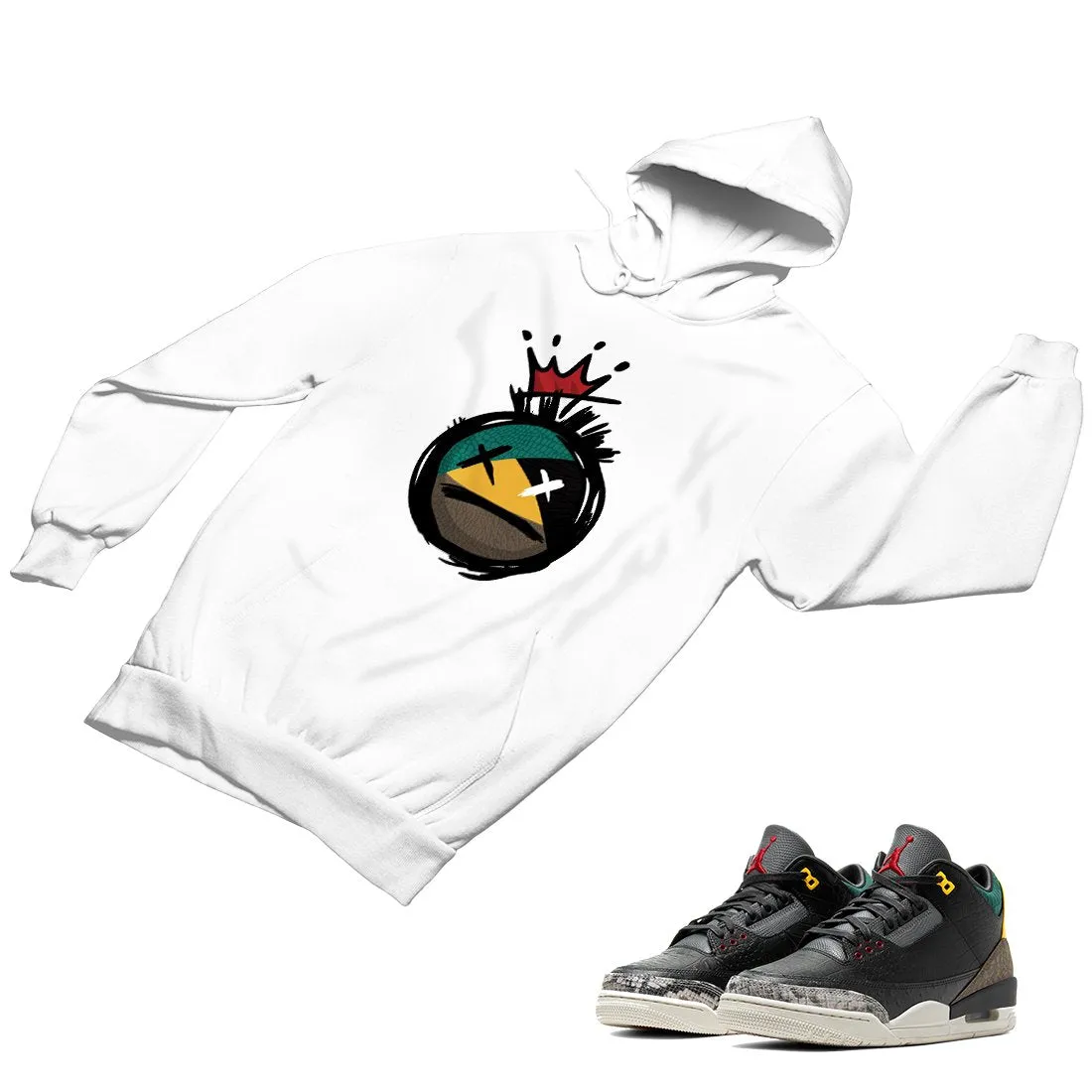 Jordan 3 Animal Matching Custom Designed Hoodies JD 3-11-9