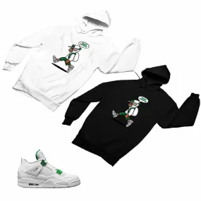 Jordan 4 Green Matching Custom Designed Hoodies JD 4-23-45