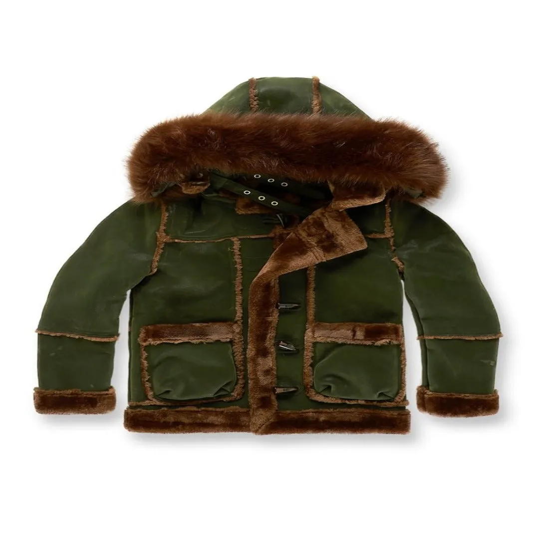 Jordan Craig DENALI SHEARLING JACKET Kids - ARMY GREEN