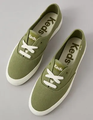 Keds The Champion Canvas Lace-Up Sneaker-