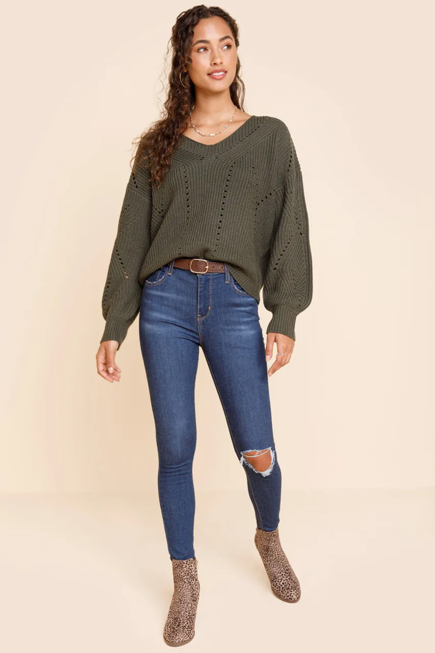 Kelsey V Neck Sweater