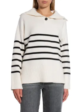 LEVETE ROOM SWEATER DANNI OFF WHITE COM