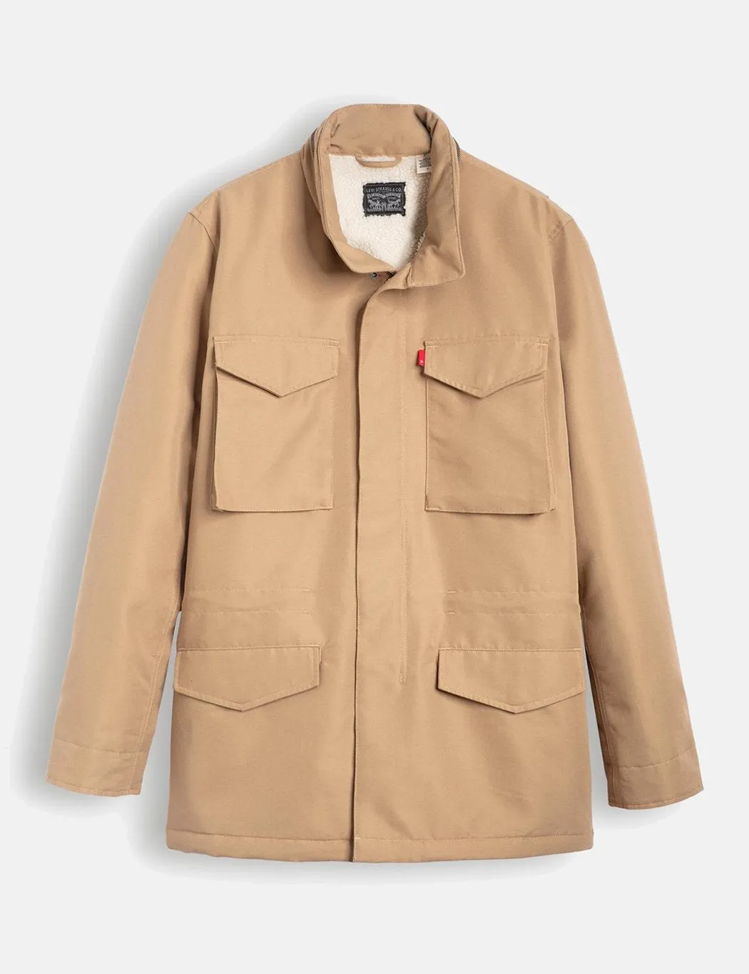 Levis Sherpa Field Coat - Harvest Gold