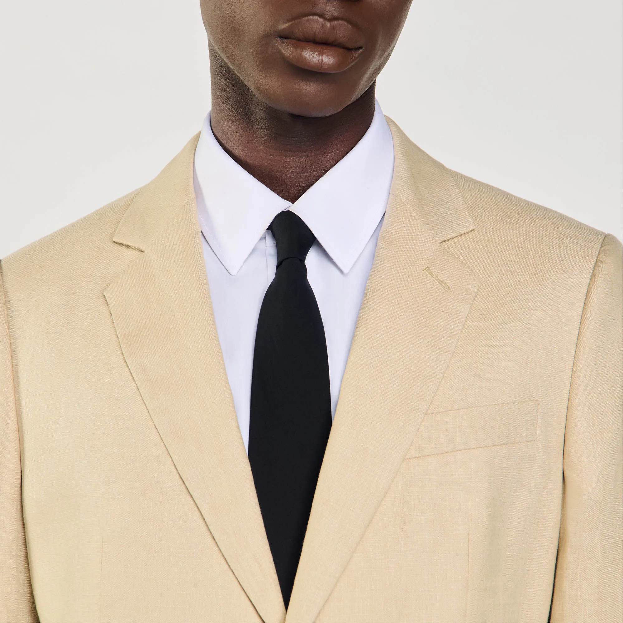 Linen suit jacket