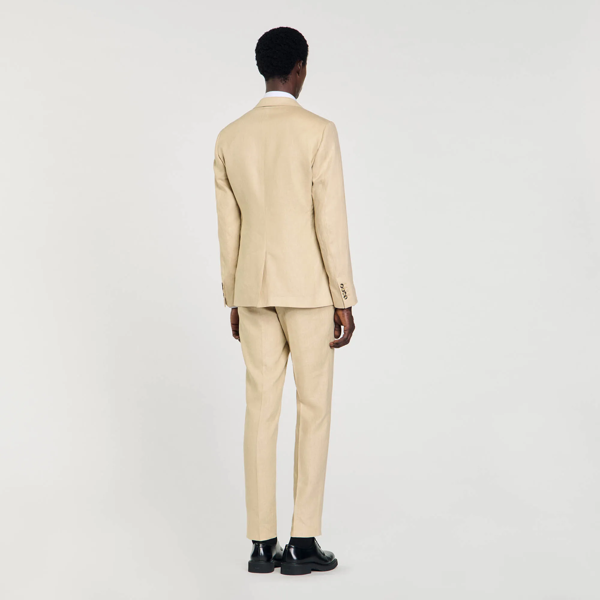 Linen suit jacket