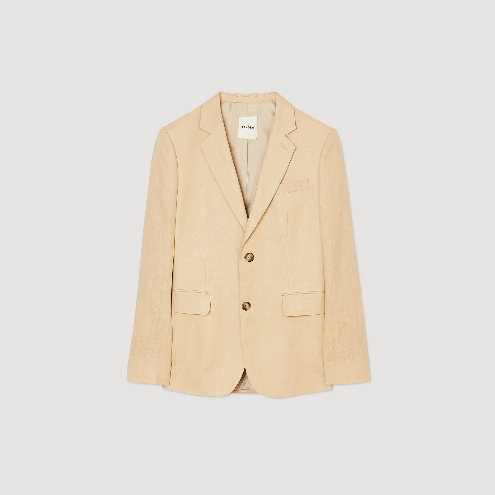 Linen suit jacket