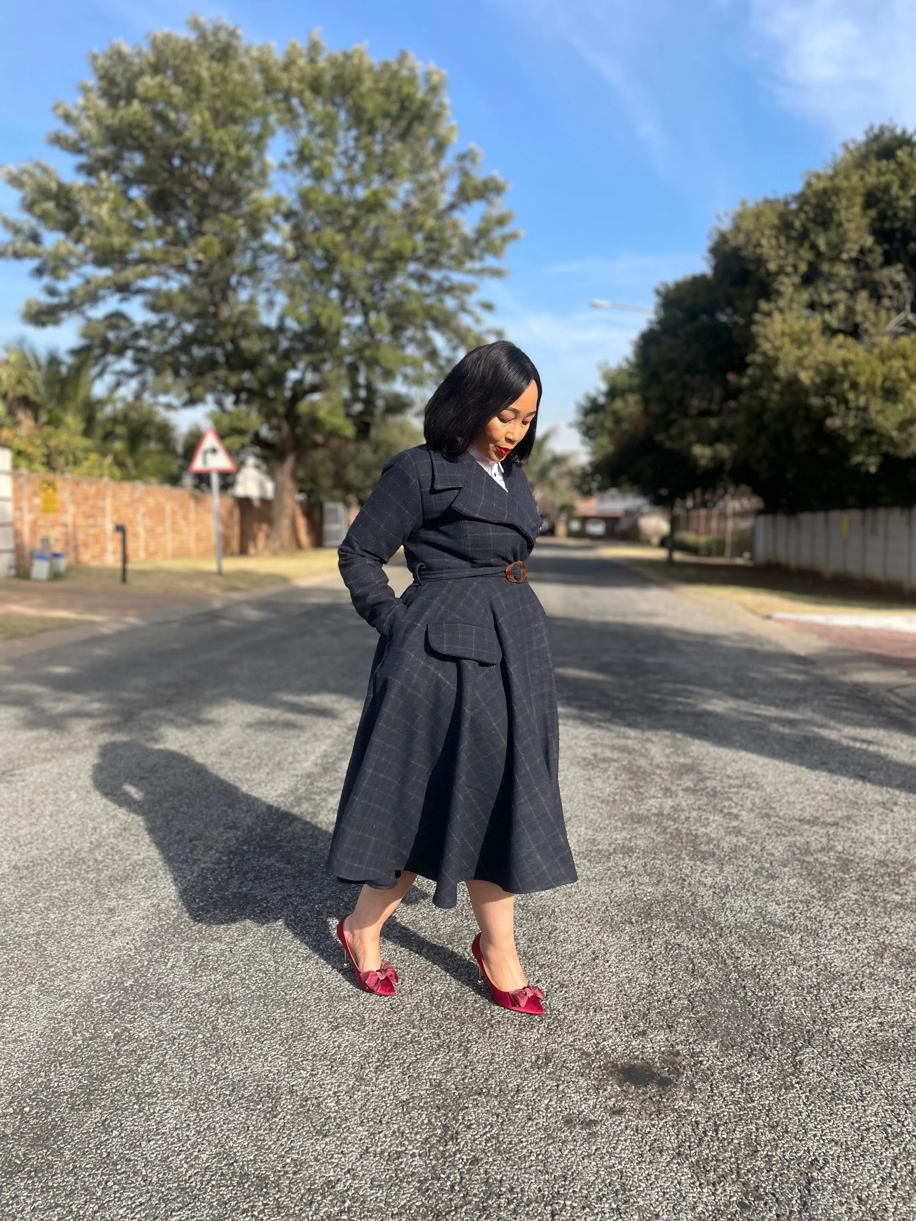 Lungile coat dress