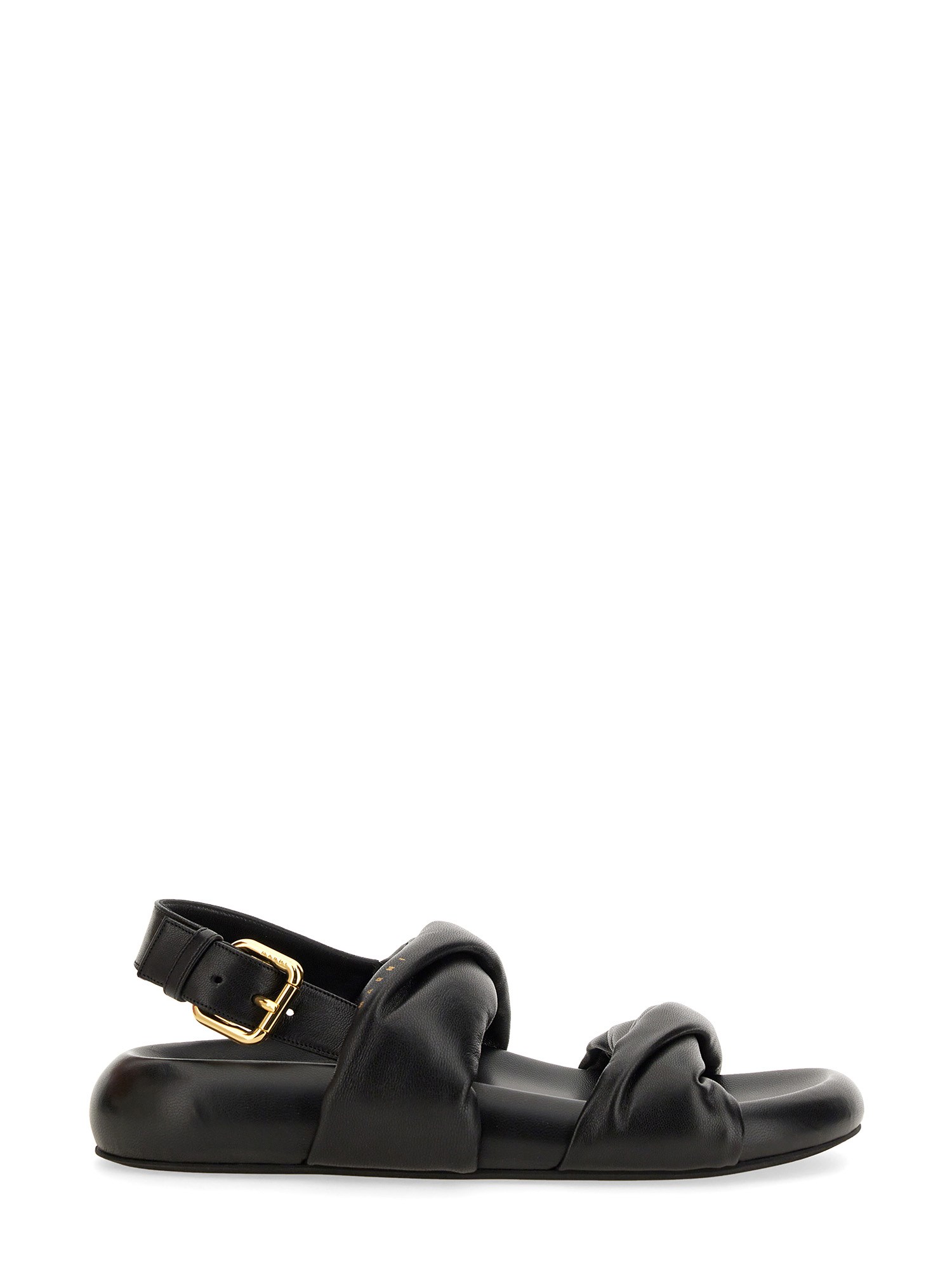 MARNI    LEATHER SANDAL