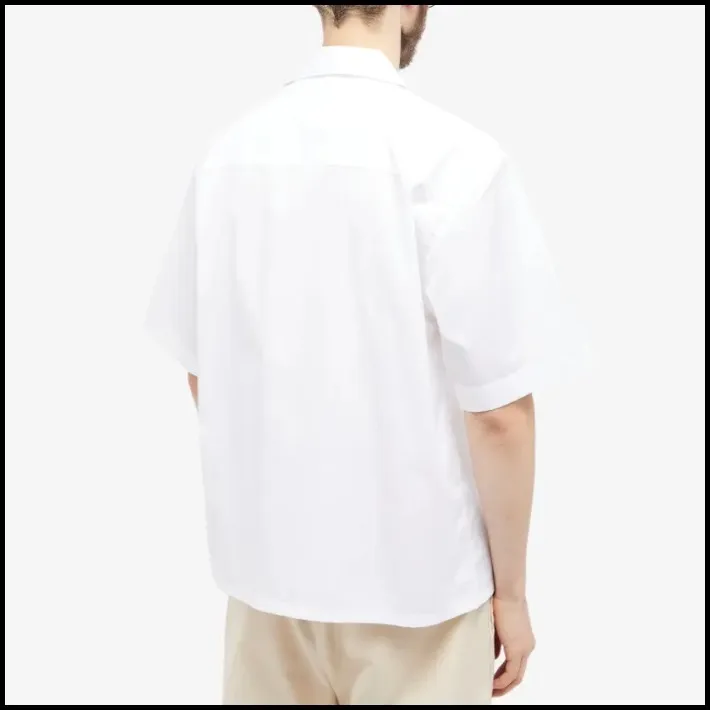 MARNI  |Plain Cotton Short Sleeves Designers Shirts