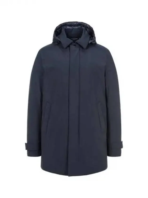 Men s Detachable Hood Goose Down Sub Zero Coat Black 270165