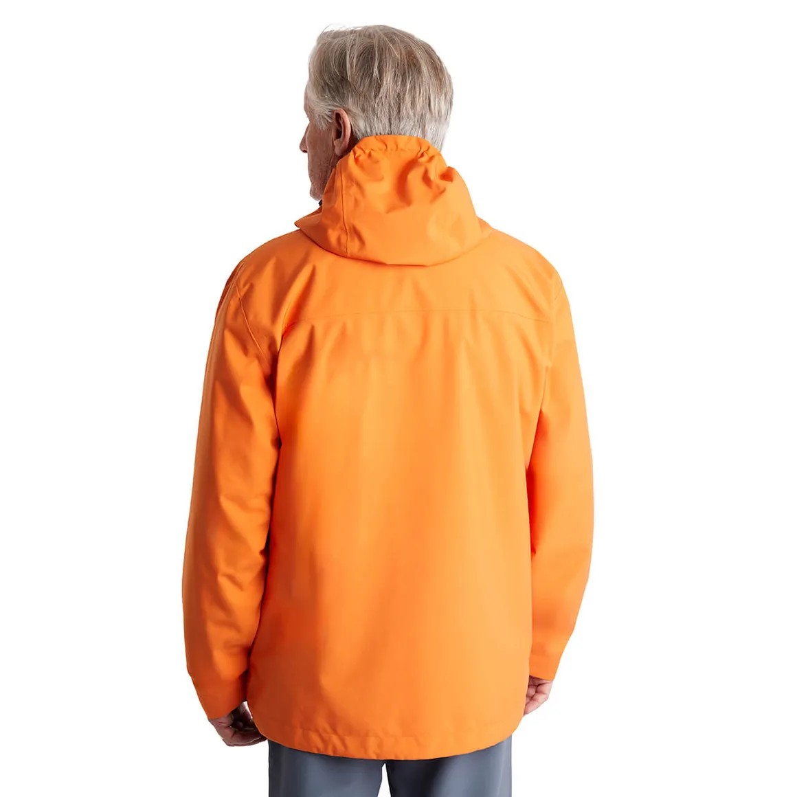 Men's Farne Waterproof Jacket Spiced Orange