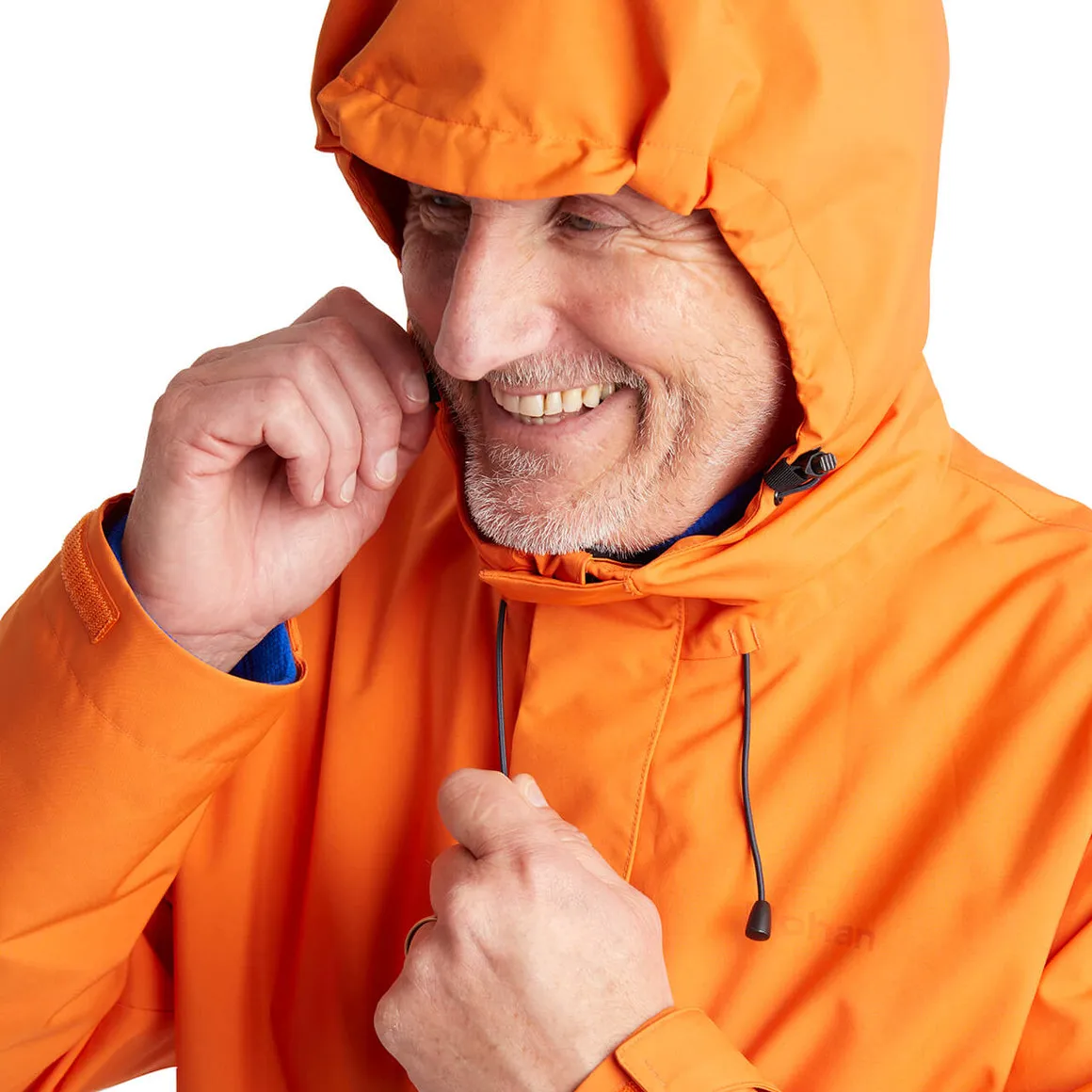 Men's Farne Waterproof Jacket Spiced Orange