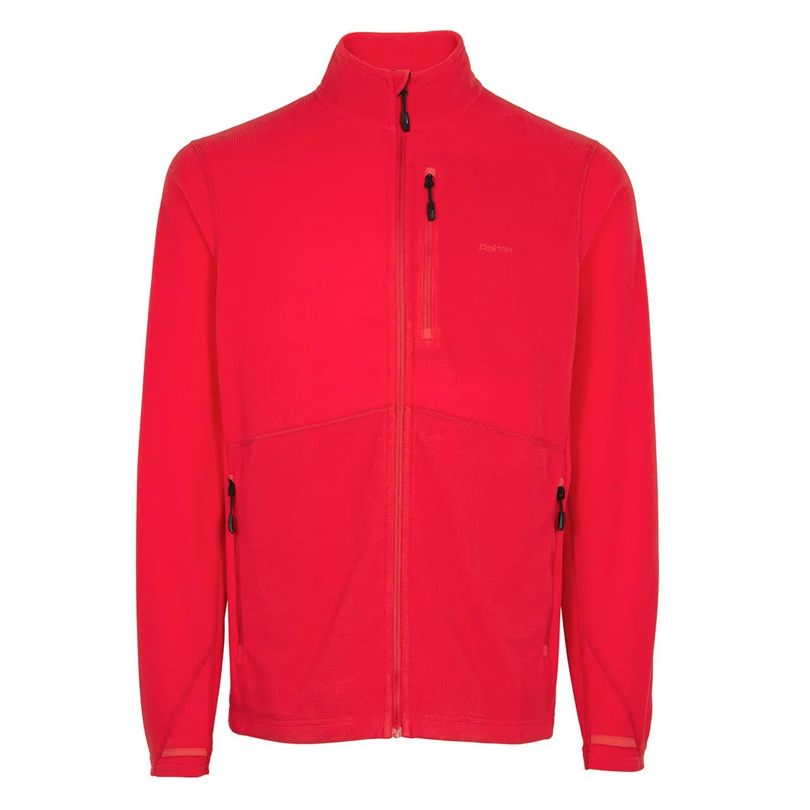 Men's Microgrid Fleece Jacket Aura Red