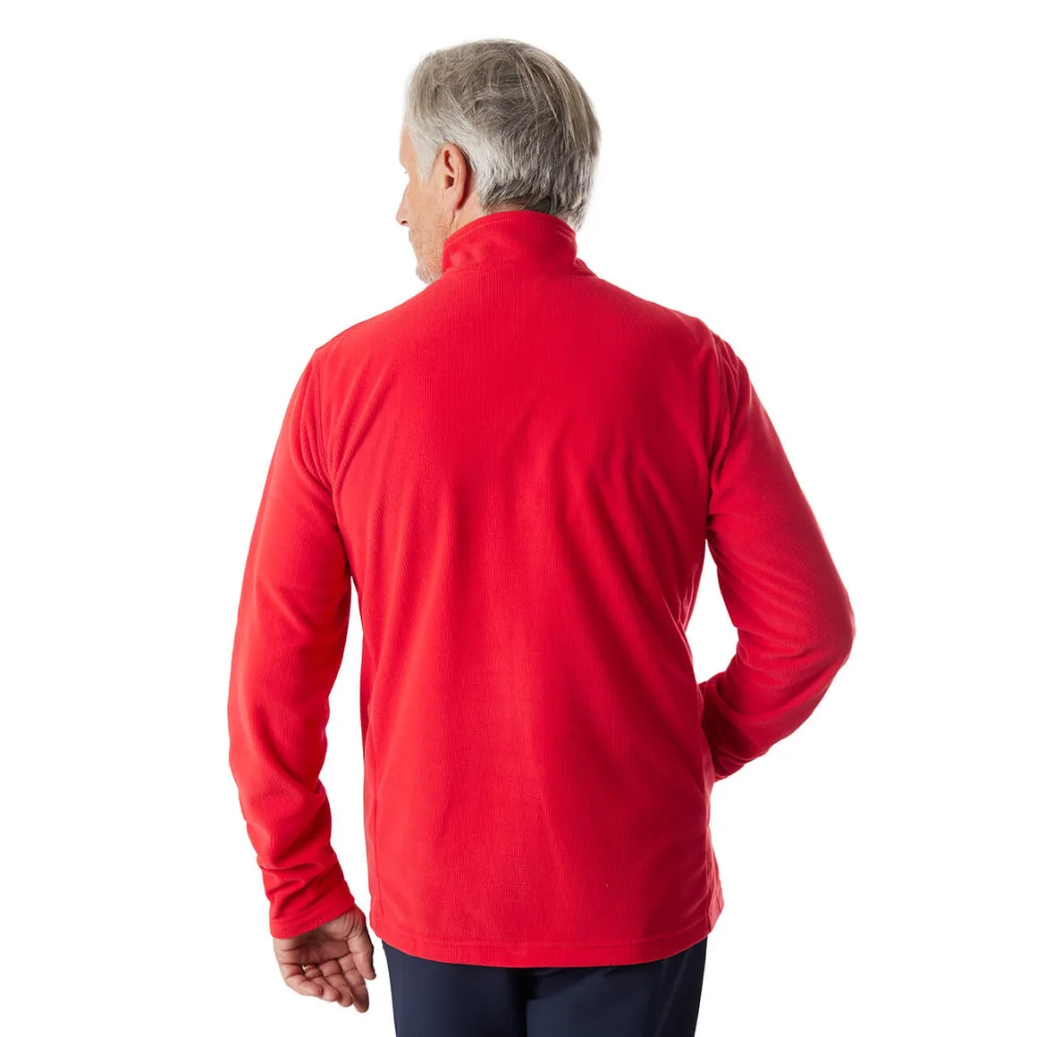 Men's Microgrid Fleece Jacket Aura Red