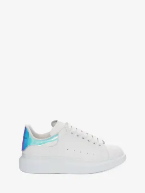 Men's Oversized Sneaker in White/shock Pink