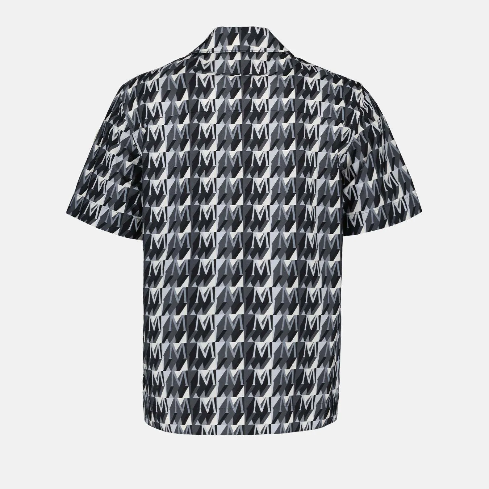 MONCLER  |Monogram Cotton Short Sleeves Logo Shirts