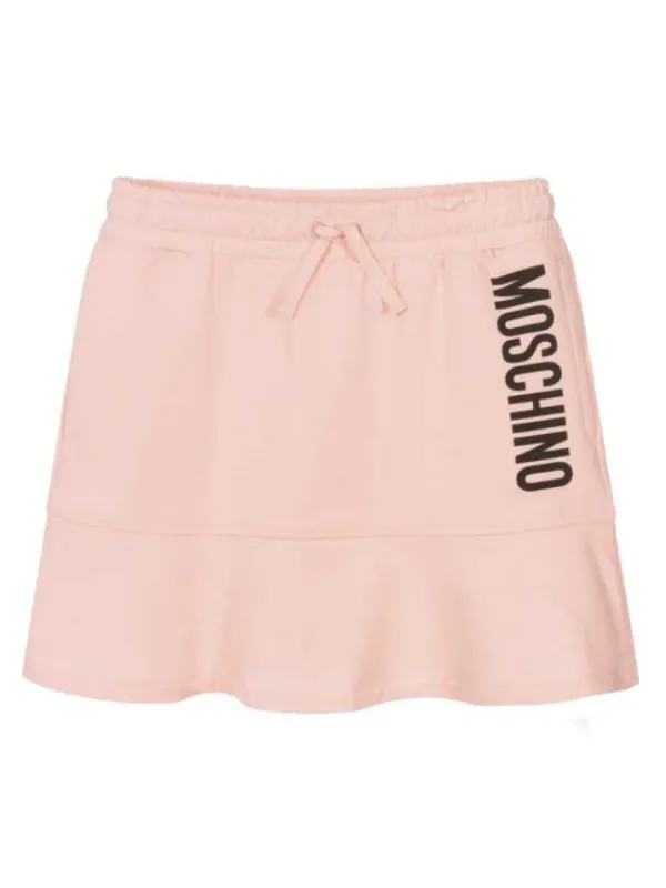 Moschino Skirt Logo Pink