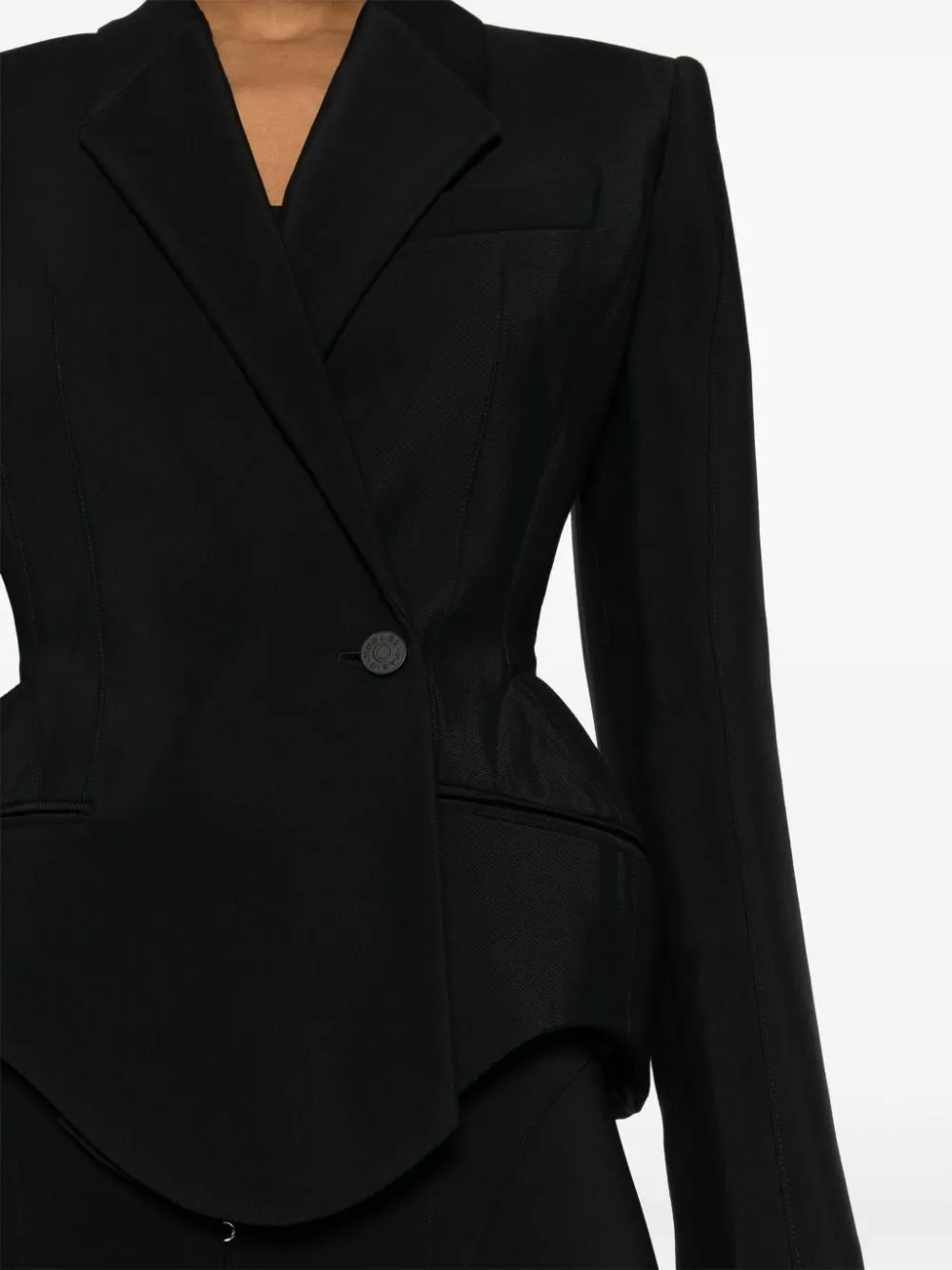 Mugler Jackets Black