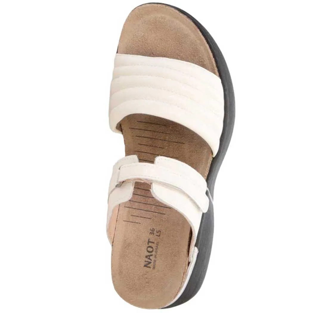 Naot Vesta Sandal Soft White Leather (Women's)