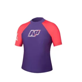 NEIL PRYDE - Junior Rashguard S/S (Purple/Red)