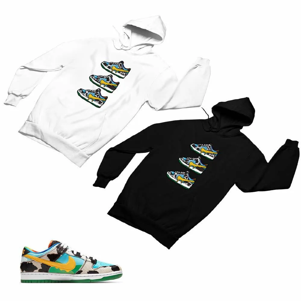 Nike Dunk Ben Jerry’s Matching Custom Designed Hoodies ND 1-2-11