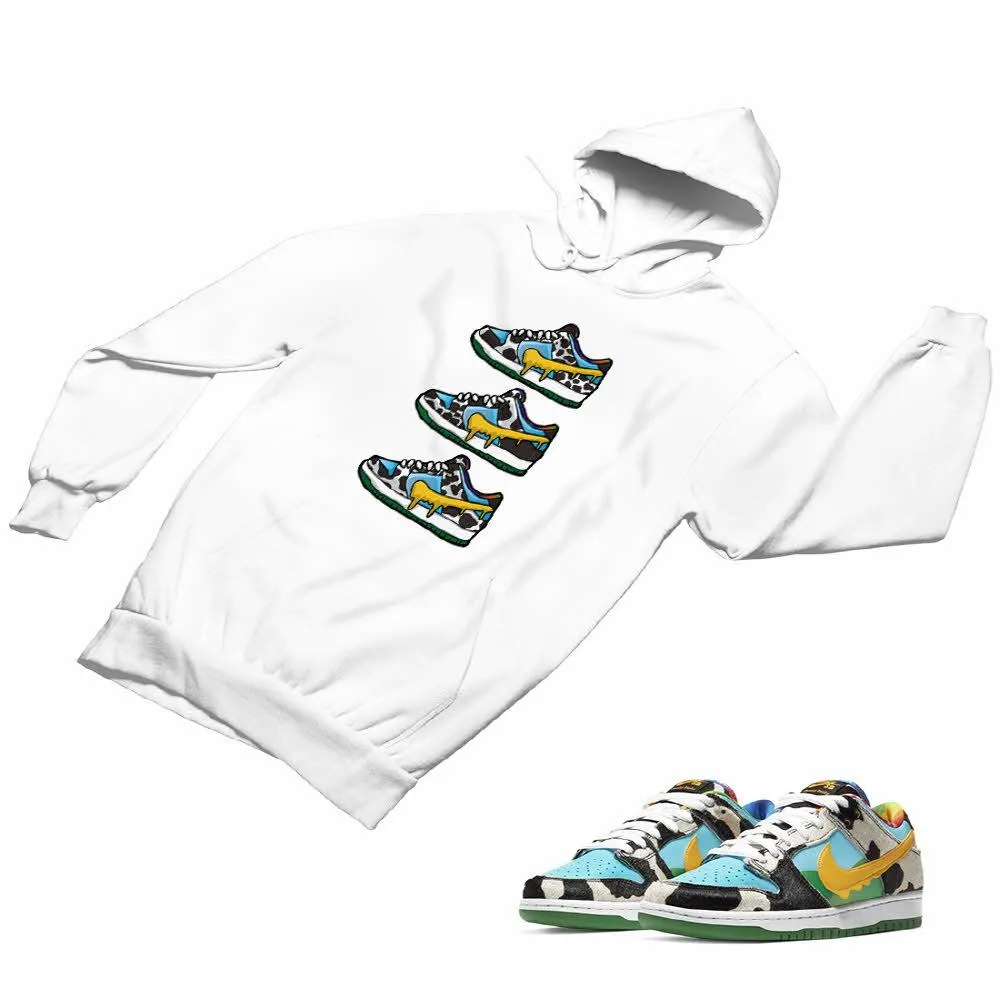 Nike Dunk Ben Jerry’s Matching Custom Designed Hoodies ND 1-2-11