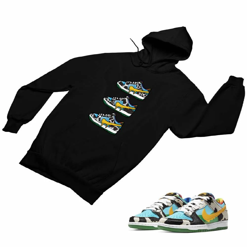 Nike Dunk Ben Jerry’s Matching Custom Designed Hoodies ND 1-2-11