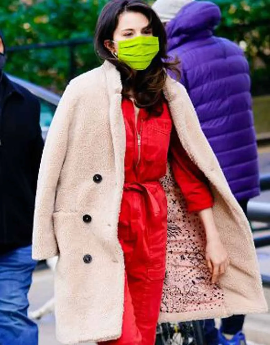 Only Murders In The Building Selena Gomez Coat | Ujackets.com