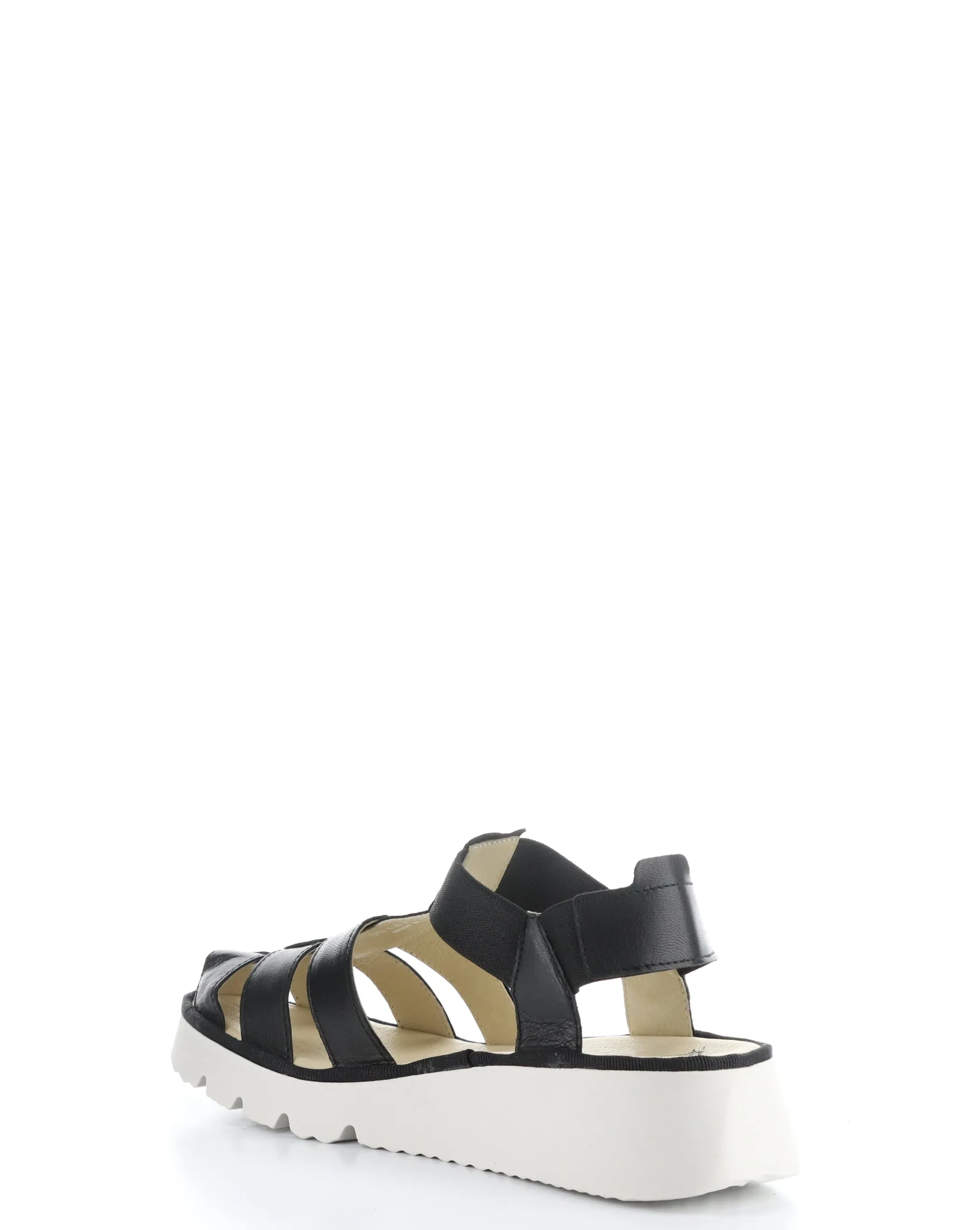 PEFI429FLY 000 BLACK Elasticated Sandals