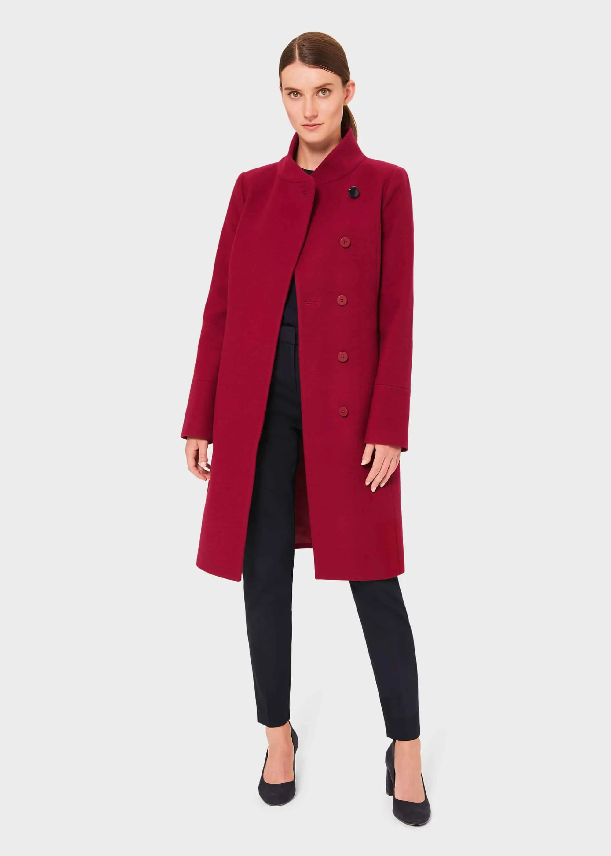 Petite Maisie Wool Blend Coat 