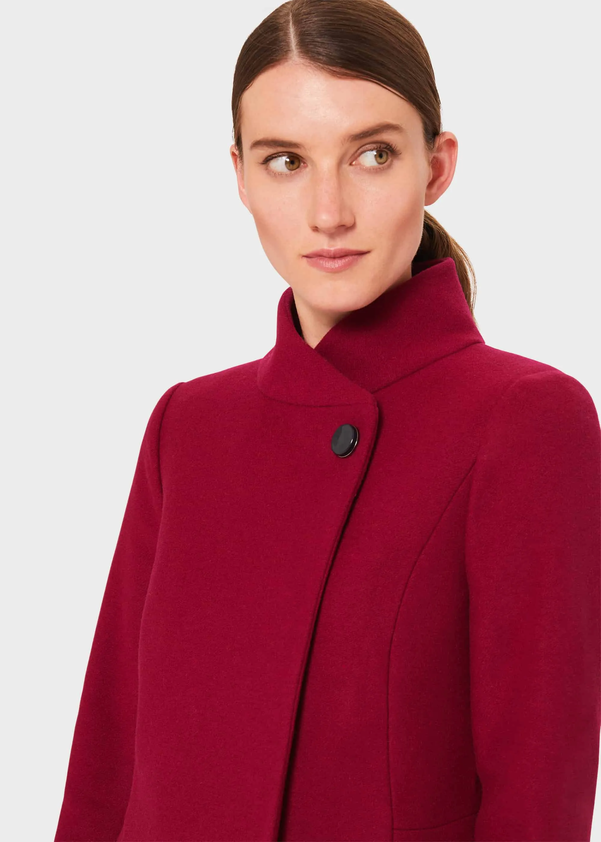 Petite Maisie Wool Blend Coat 