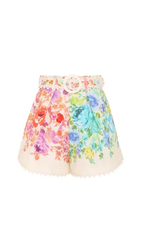 Raie Tuck Shorts - Multi Floral