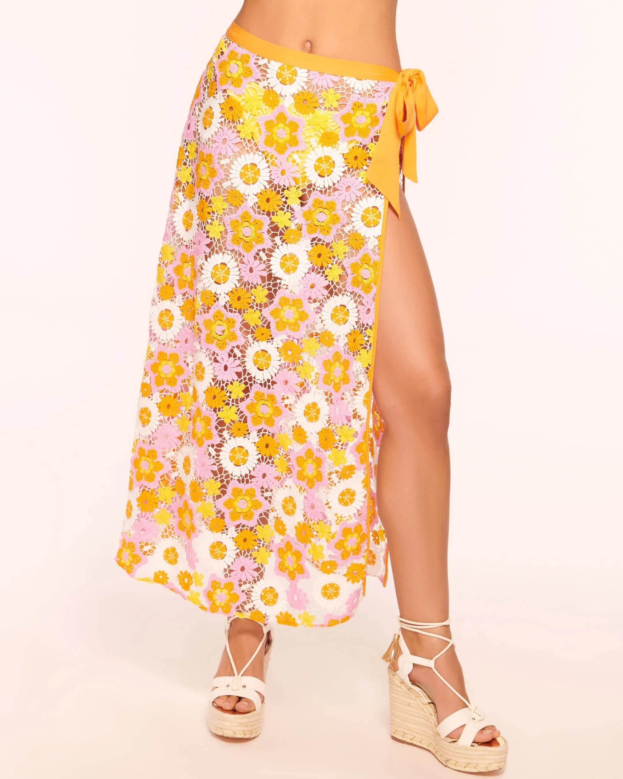 Ramy Brook - Emmy Coverup Skirt - Citrine Daisy