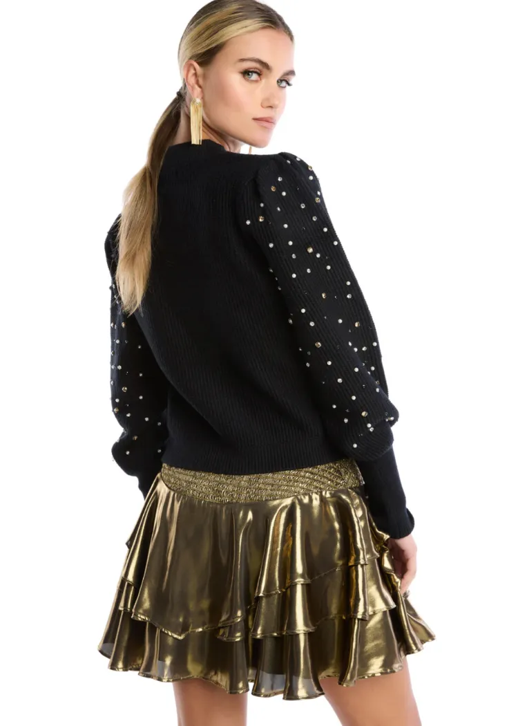 Rhinestone Charlotte Sweater