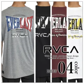 RVCA  |Plain Short Sleeves Logo T-Shirts