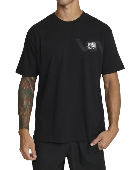 RVCA  |Plain Short Sleeves Logo T-Shirts