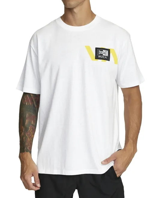 RVCA  |Plain Short Sleeves Logo T-Shirts