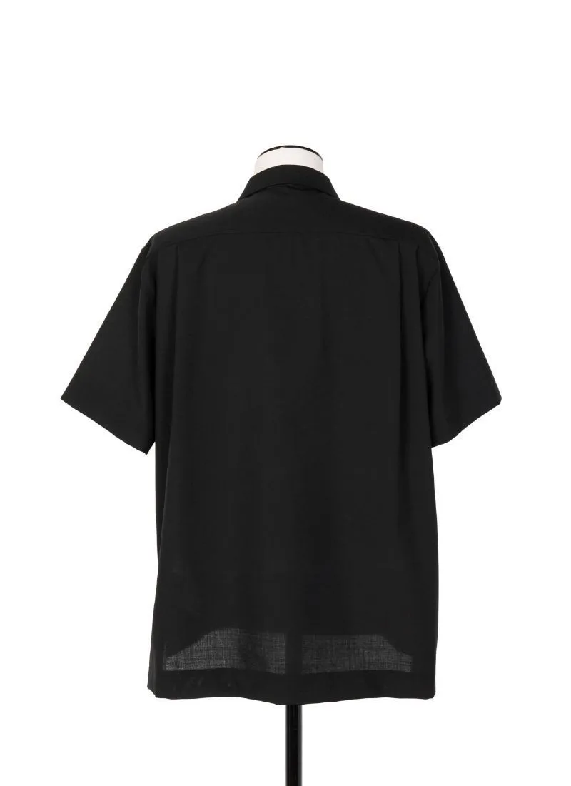 sacai  |Nylon Street Style Plain Short Sleeves Logo Designers Shirts