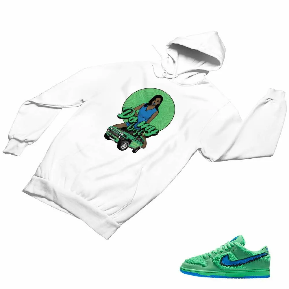 SB Dunk Low Green Bear Matching Custom Designed Hoodies ND 1-6-14