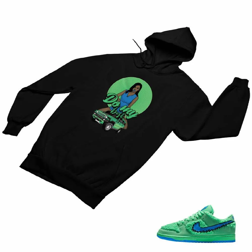 SB Dunk Low Green Bear Matching Custom Designed Hoodies ND 1-6-14