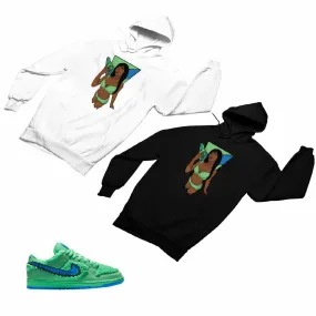 SB Dunk Low Green Bear Matching Custom Designed Hoodies ND 1-6-20